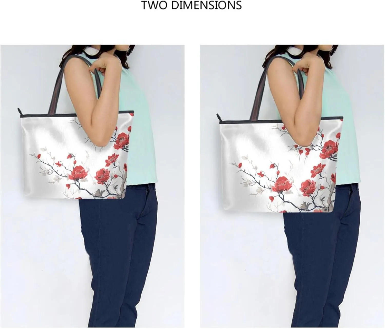 Women Tote Bag, Large Shoulder Hobo Bags Casual Handbags Big Capacity Shopping Work Bag for Vacation, 46