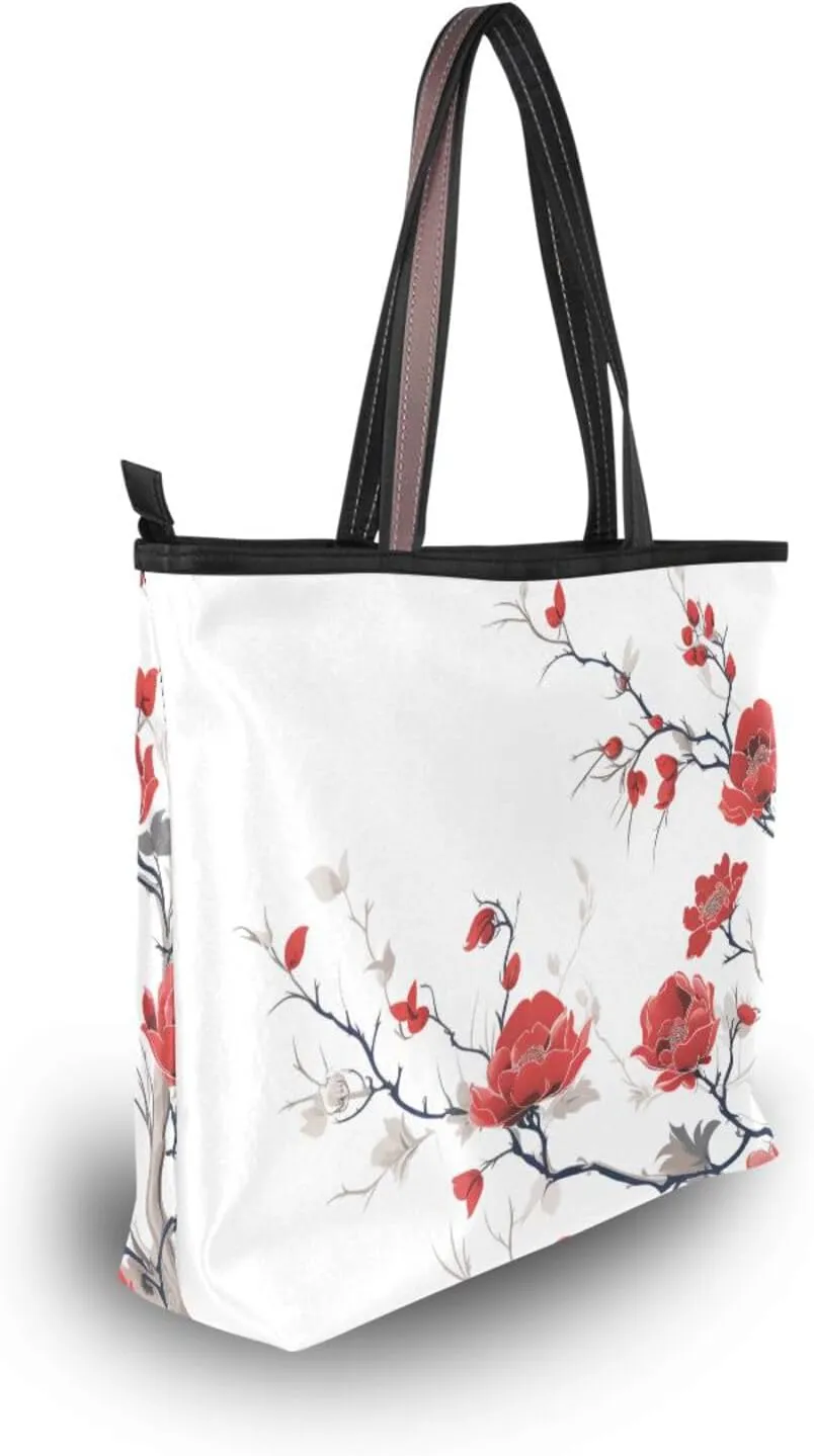 Women Tote Bag, Large Shoulder Hobo Bags Casual Handbags Big Capacity Shopping Work Bag for Vacation, 46