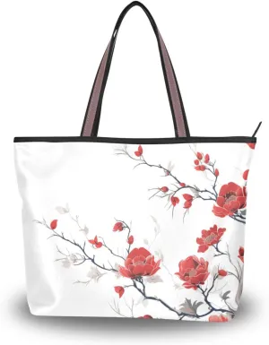 Women Tote Bag, Large Shoulder Hobo Bags Casual Handbags Big Capacity Shopping Work Bag for Vacation, 46