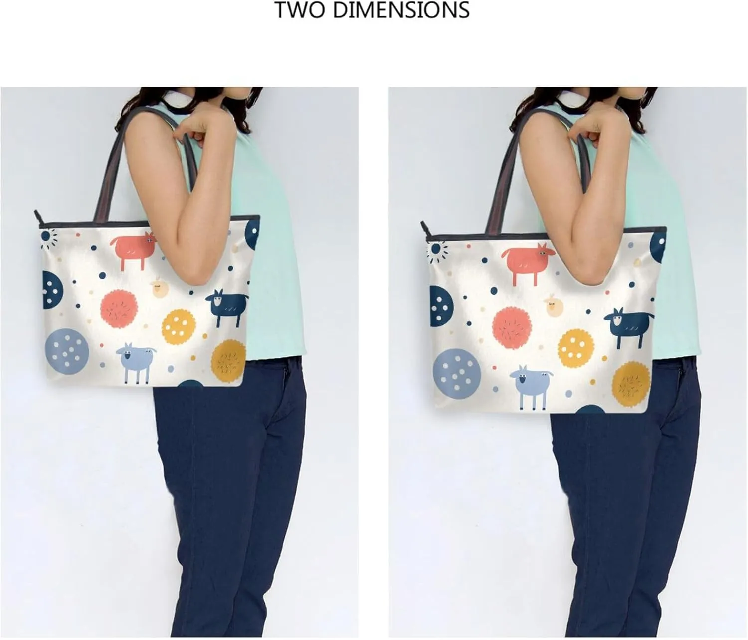 Women Tote Bag, Large Shoulder Hobo Bags Casual Handbags Big Capacity Shopping Work Bag for Vacation, 5