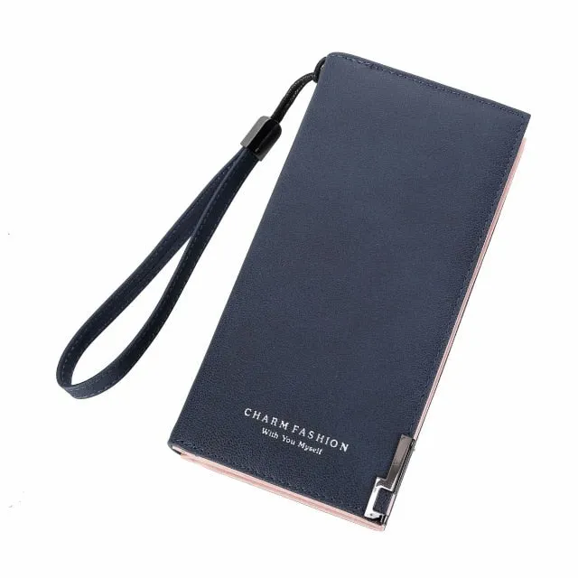 Women Wallets Fashion Lady Wristlet Handbags Long Money Bag Zipper Coin Purse Cards ID Holder Clutch Woman Wallet Burse Notecase