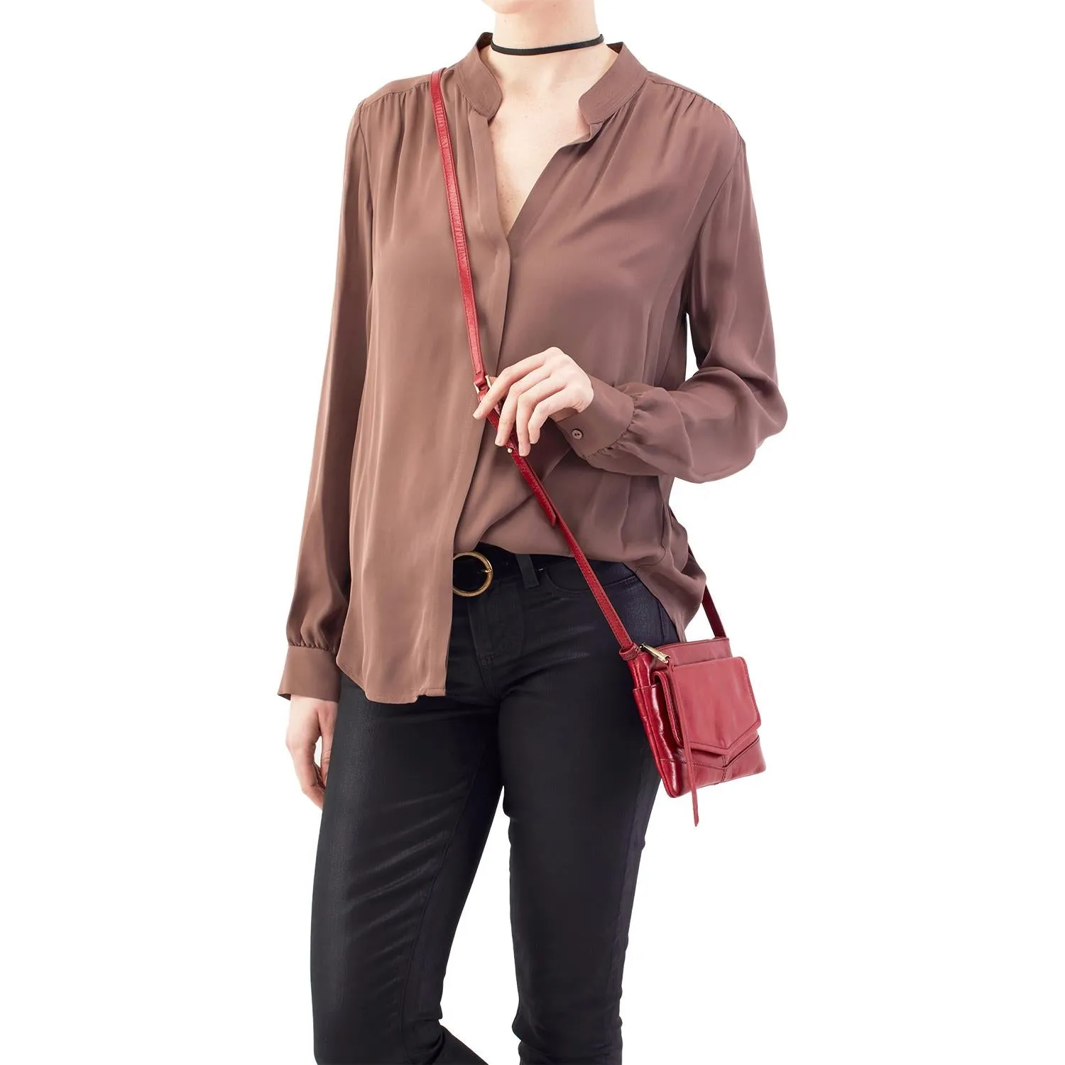 Women's Hobo Amble Cardinal Vintage Leather