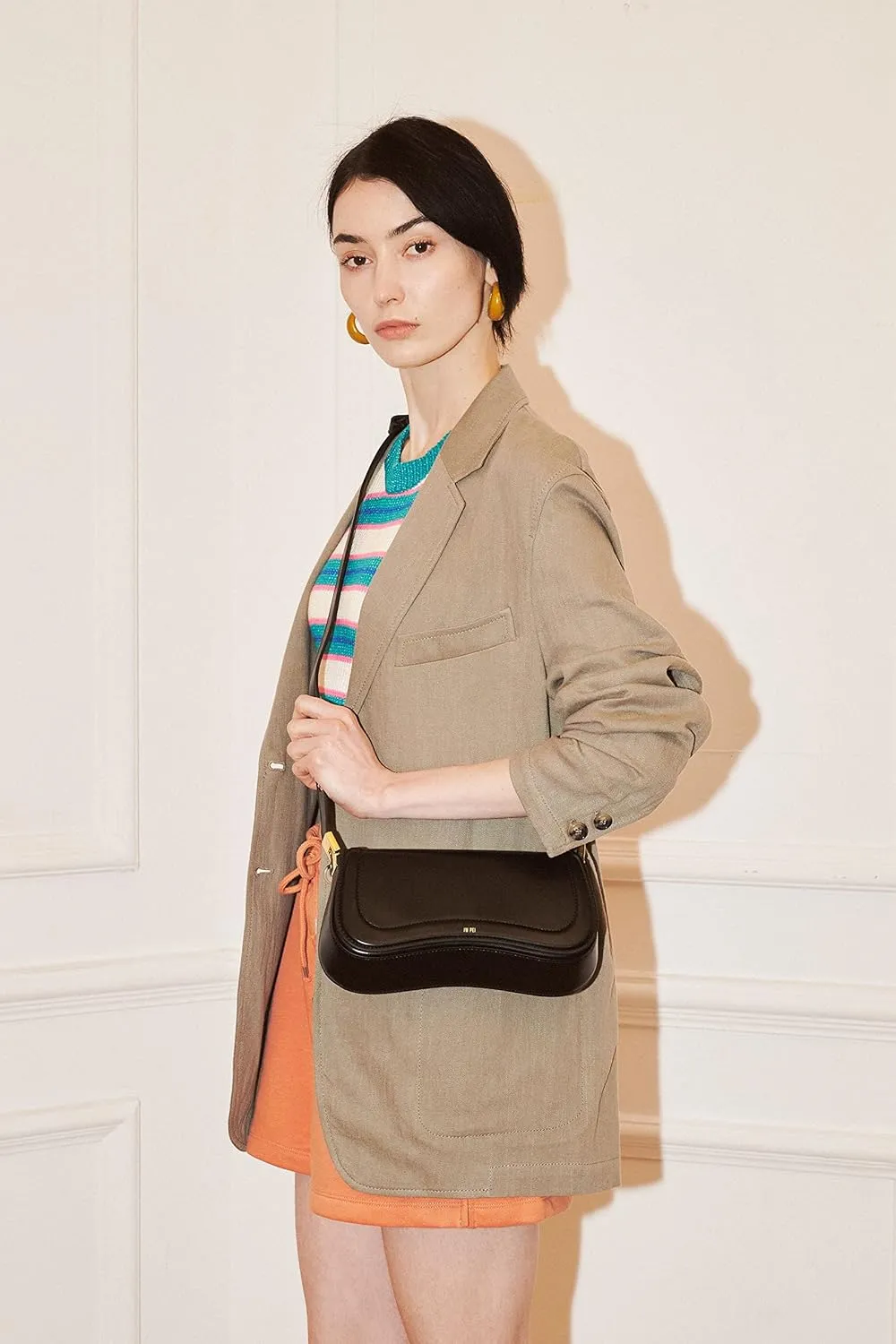 Women's Joy Black Shoulder Bag - Stylish & Versatile Handbag for Everyday Use