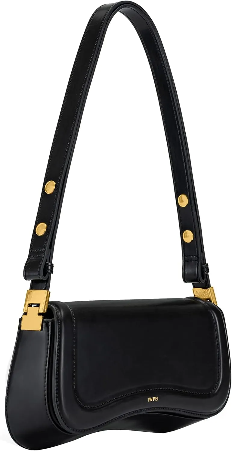 Women's Joy Black Shoulder Bag - Stylish & Versatile Handbag for Everyday Use