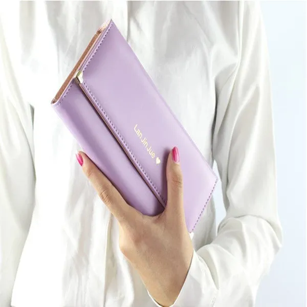 Women's PU Leather Clutch/Purse - "Partmone"