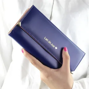 Women's PU Leather Clutch/Purse - "Partmone"