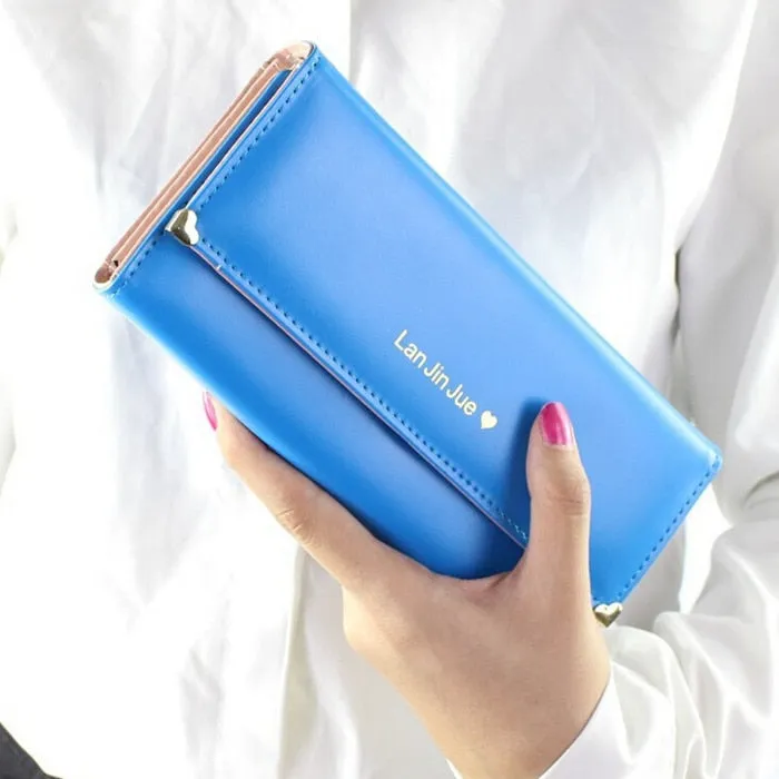 Women's PU Leather Clutch/Purse - "Partmone"