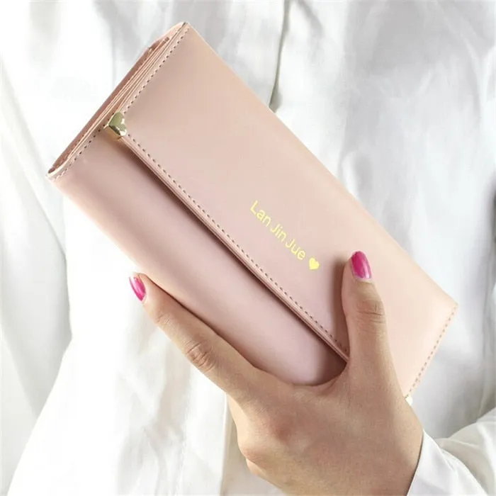 Women's PU Leather Clutch/Purse - "Partmone"