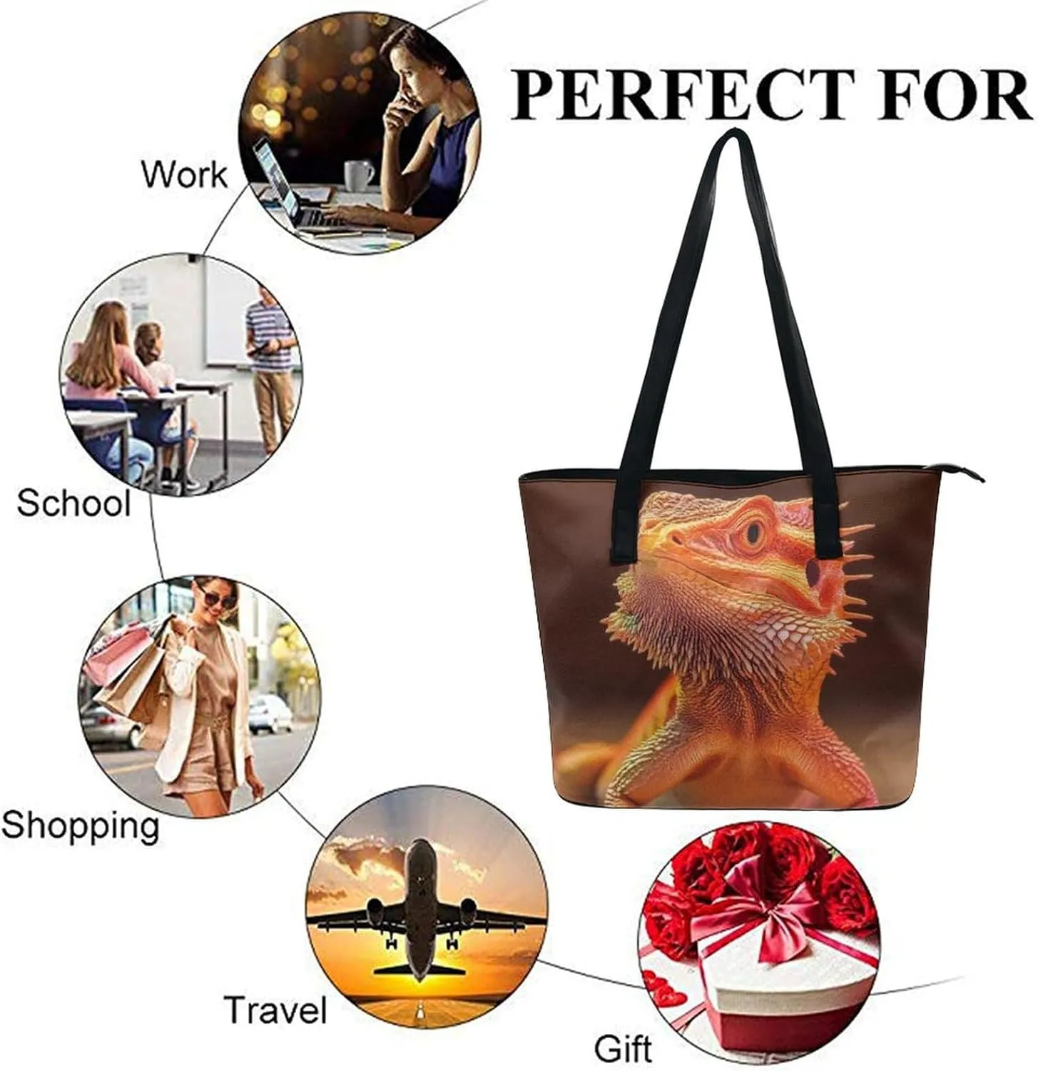 Women's Shoulder Hand Bag Tote Handbags Shopping Casual Travel Bag