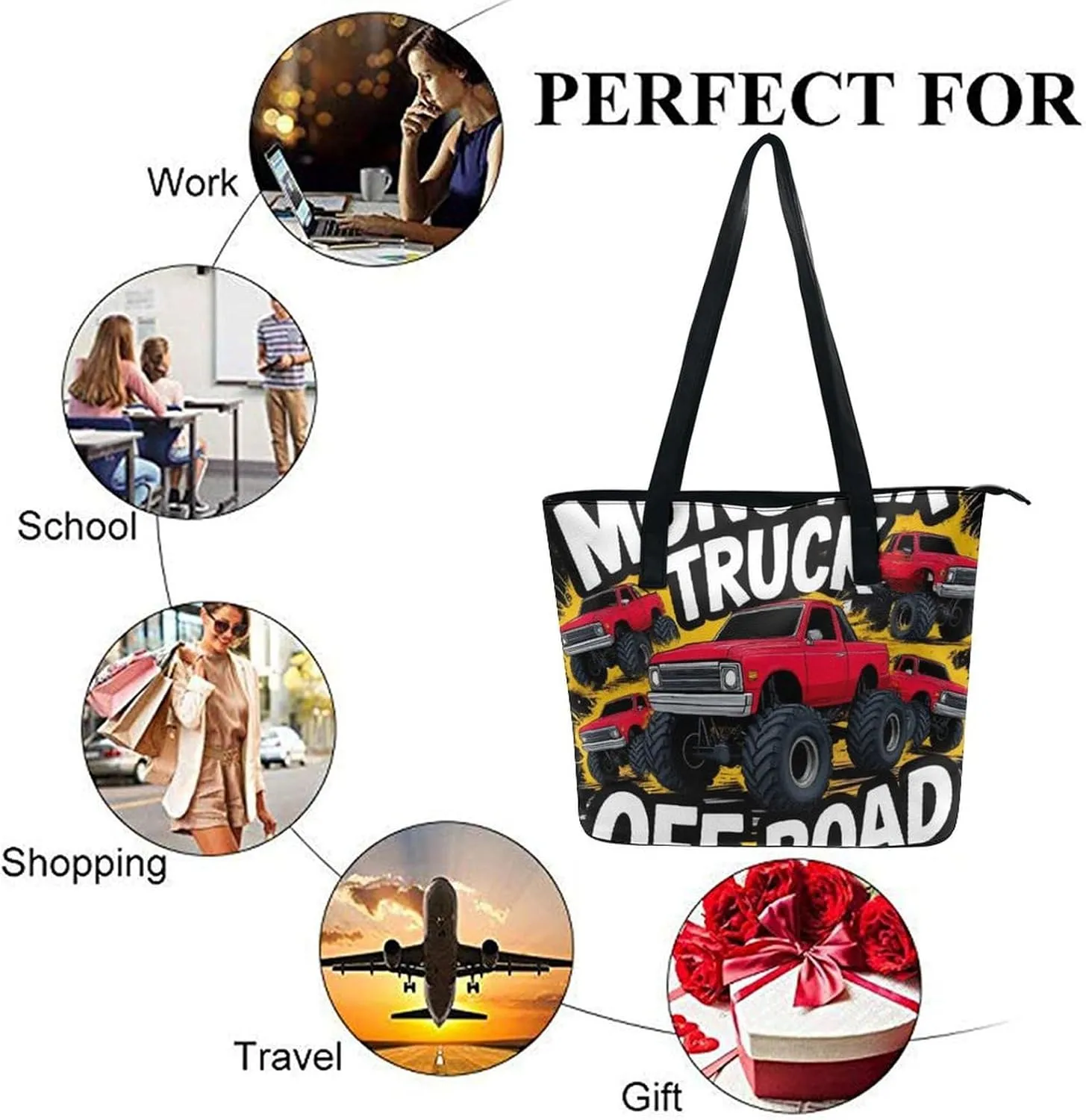 Women's Stylish Crossbody Bag PU Leather Shoulder Purse With Adjustable Strap