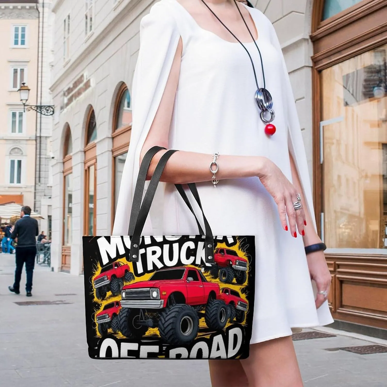 Women's Stylish Crossbody Bag PU Leather Shoulder Purse With Adjustable Strap