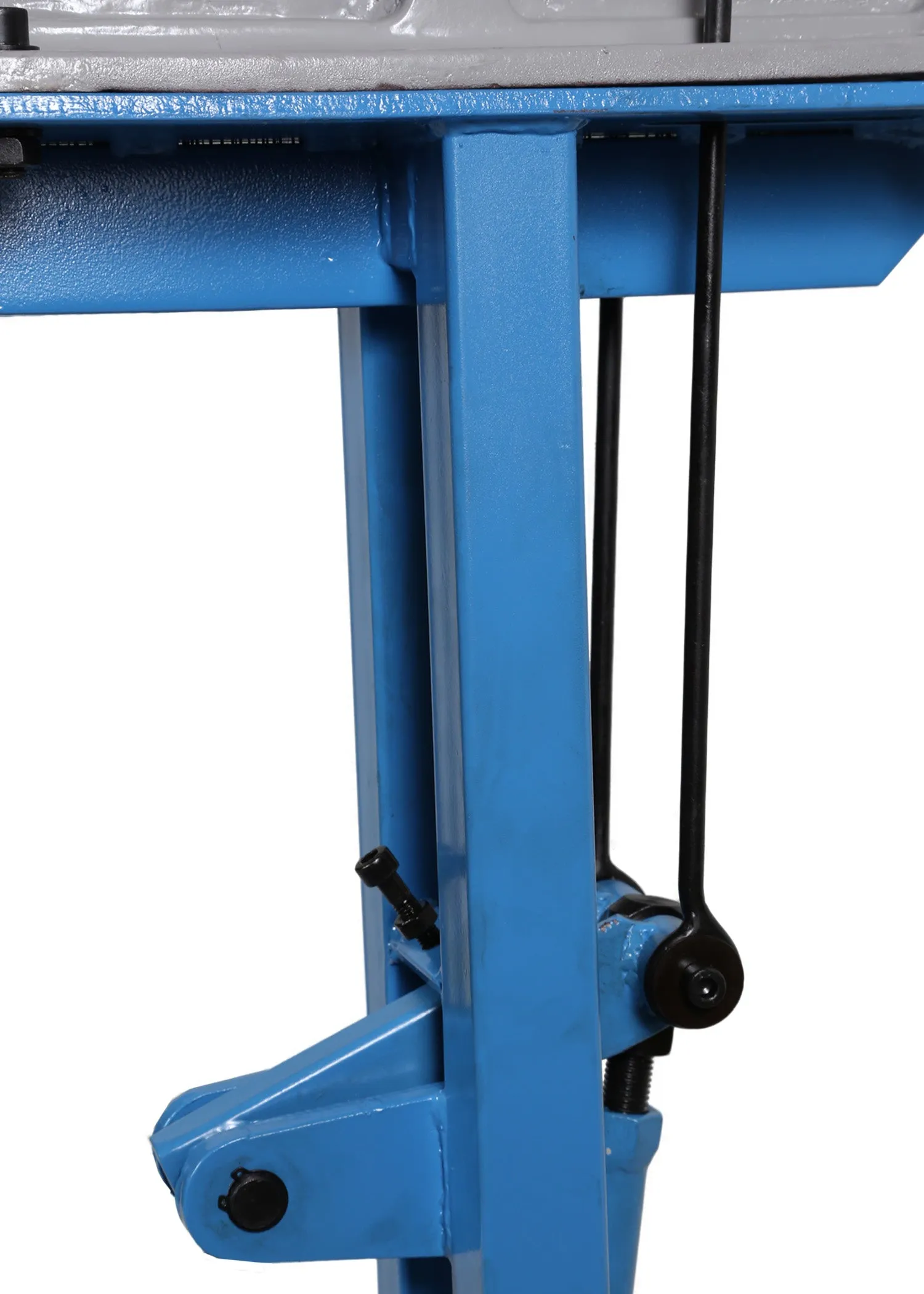 Woodward-Fab WFSSCAST9 Heavy Cast Iron Deep Throat Shrinker Stretcher with Foot Operated Stand