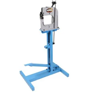 Woodward-Fab WFSSCAST9 Heavy Cast Iron Deep Throat Shrinker Stretcher with Foot Operated Stand