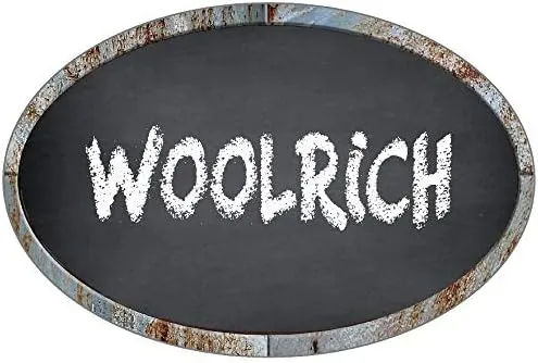 Woolrich 8"x12" Oval Chalkboard Look with Chalk Style Font Effect Novelty Composite Aluminum Parking Sign