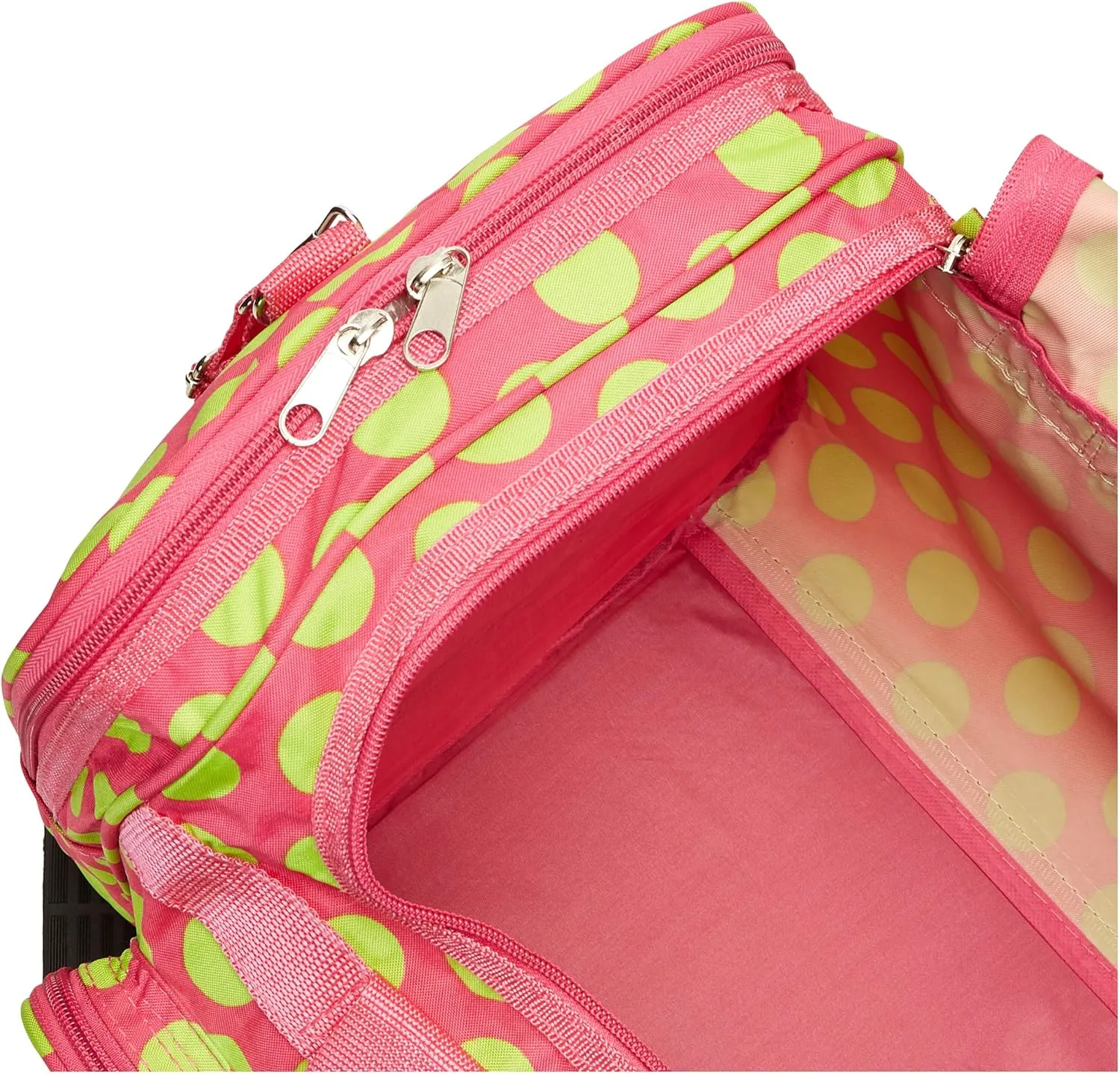 World Traveler Dots, Fuchsia Lime Do, 19-Inch