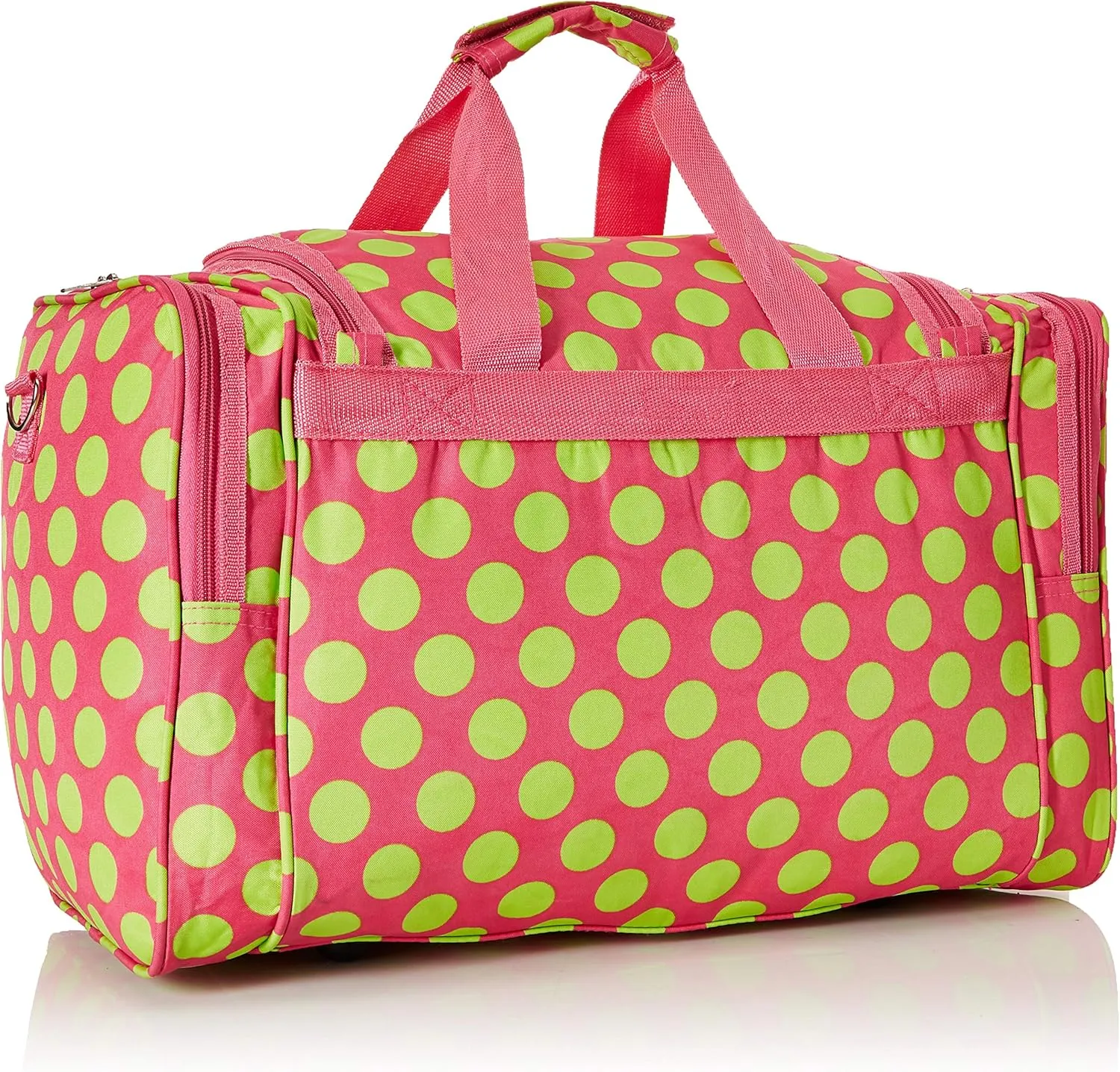 World Traveler Dots, Fuchsia Lime Do, 19-Inch