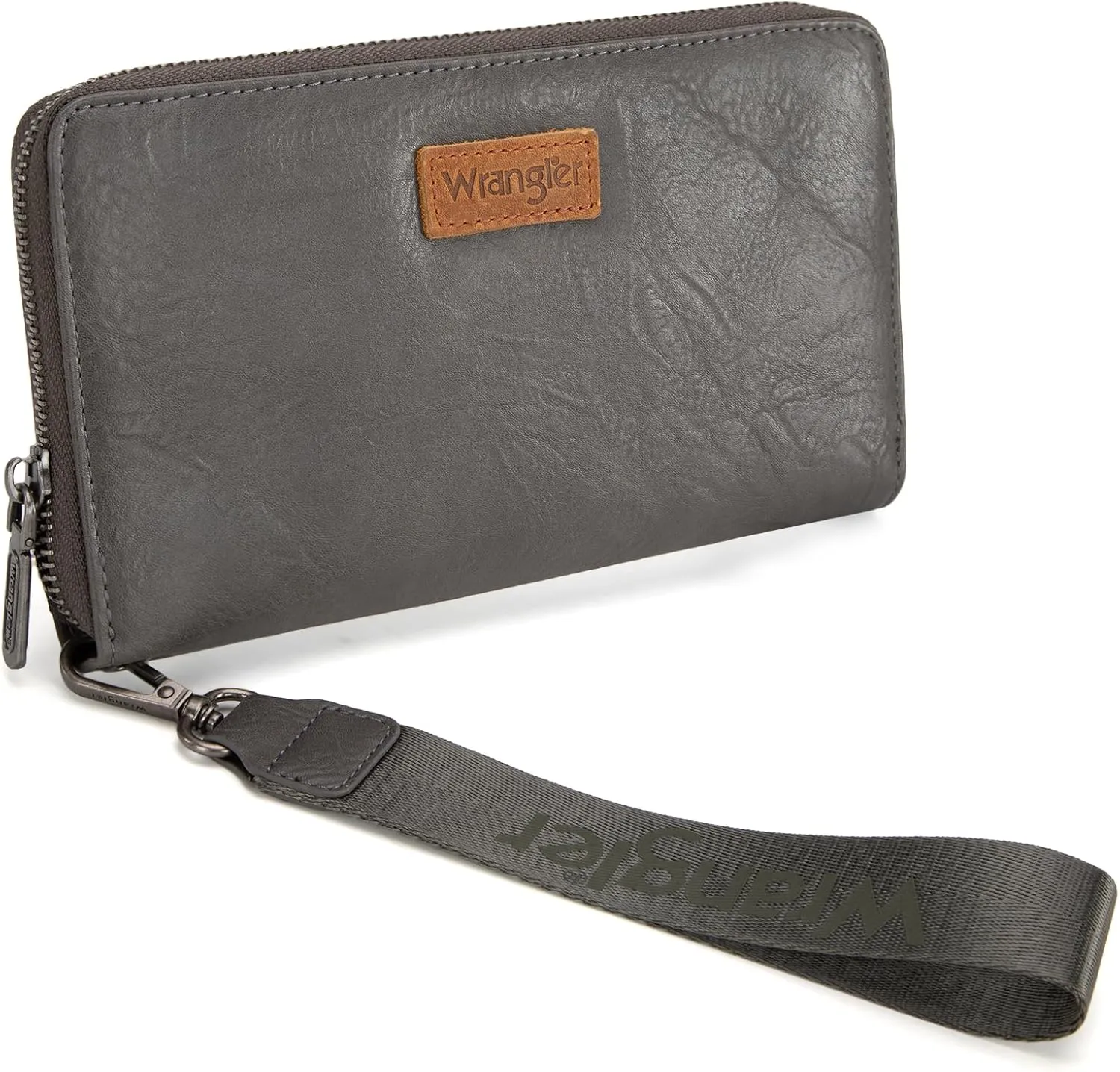 Wrangler Womens Wallet Wristlet Long Purse Designer Clutch Large Capacity Credit Card Holder for Women Men