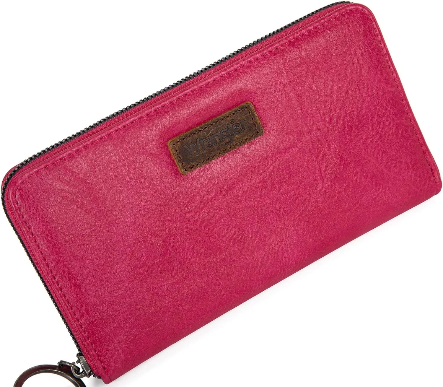 Wrangler Women's Wallets Wristlet Credit Card Wallet Large Capacity Wallet Women RFID Blocking Wallet Woman Pink Wallet Designer Wallets for Women