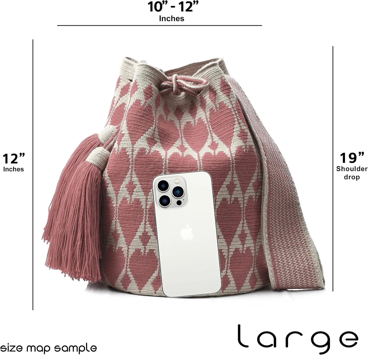 WYOU Mystica111 Hobo Bag Wayuu Crochet, 1Thread