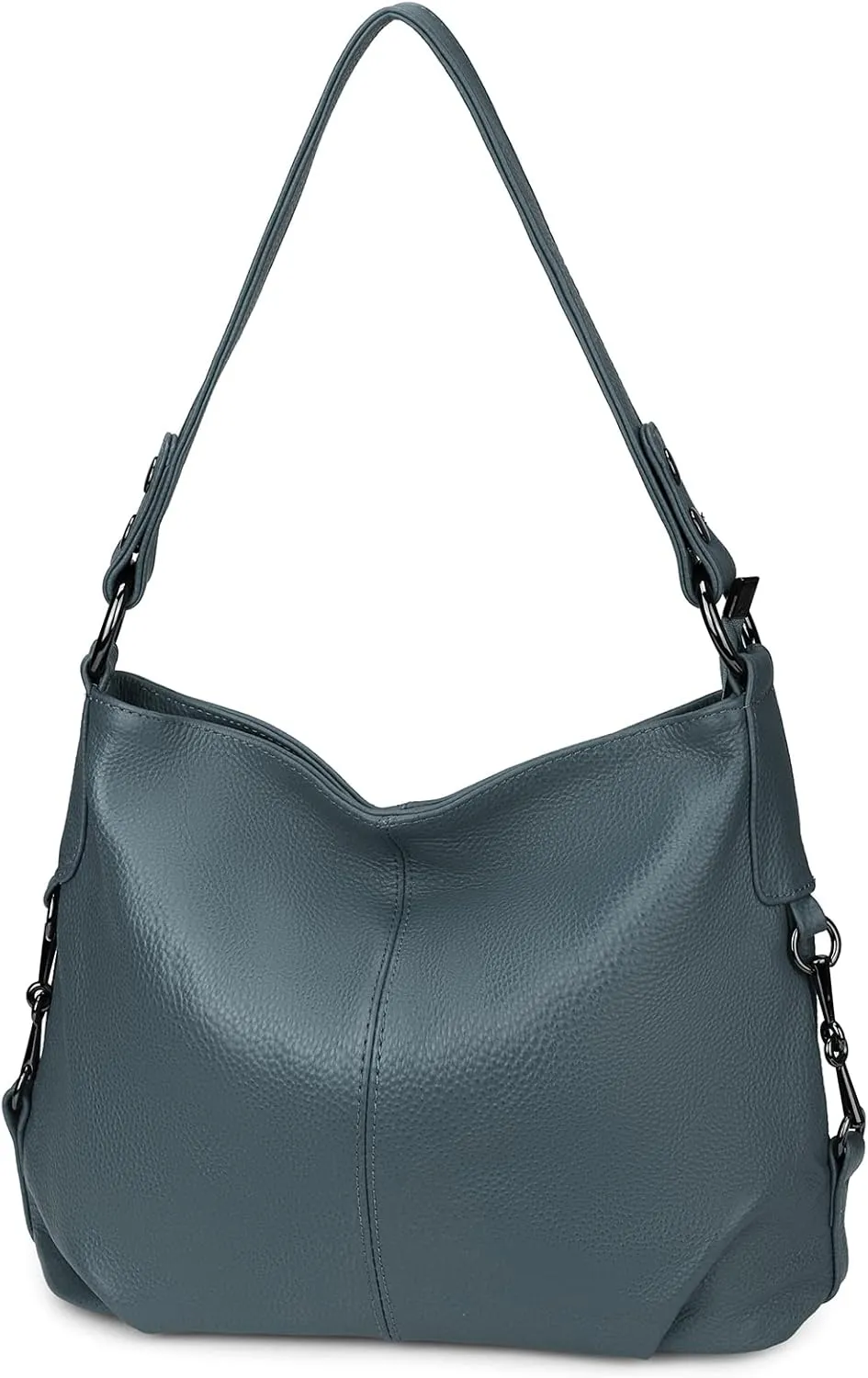 YALUXE Genuine Leather Shoulder Bags Stylish Hobo Handbags Purses Crossbody Bags for Women
