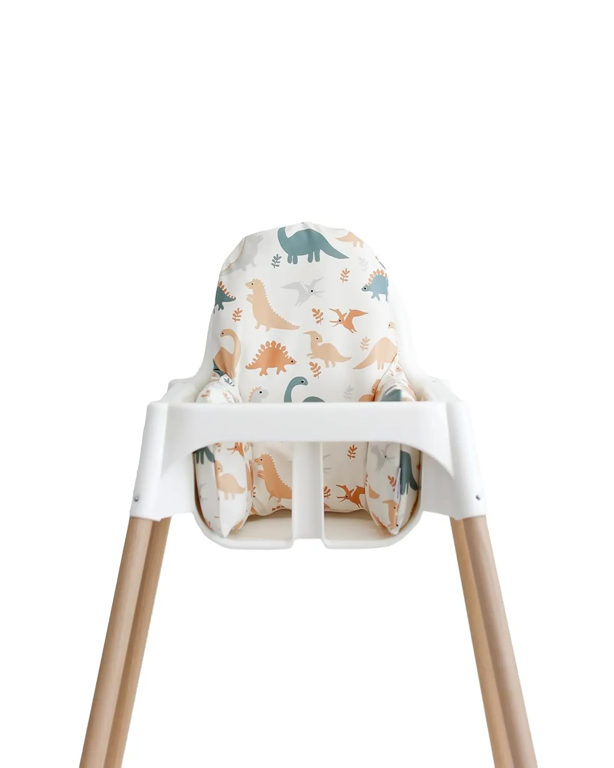 Yeah Baby Goods Wipeable IKEA Antilop Highchair Cushion Cover (Dino Time) - Soft, Waterproof Baby High Chair Cover
