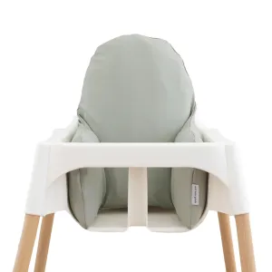 Yeah Baby Goods Wipeable IKEA Antilop Highchair Cushion Cover (sage) - Soft, Waterproof Baby High Chair Cover