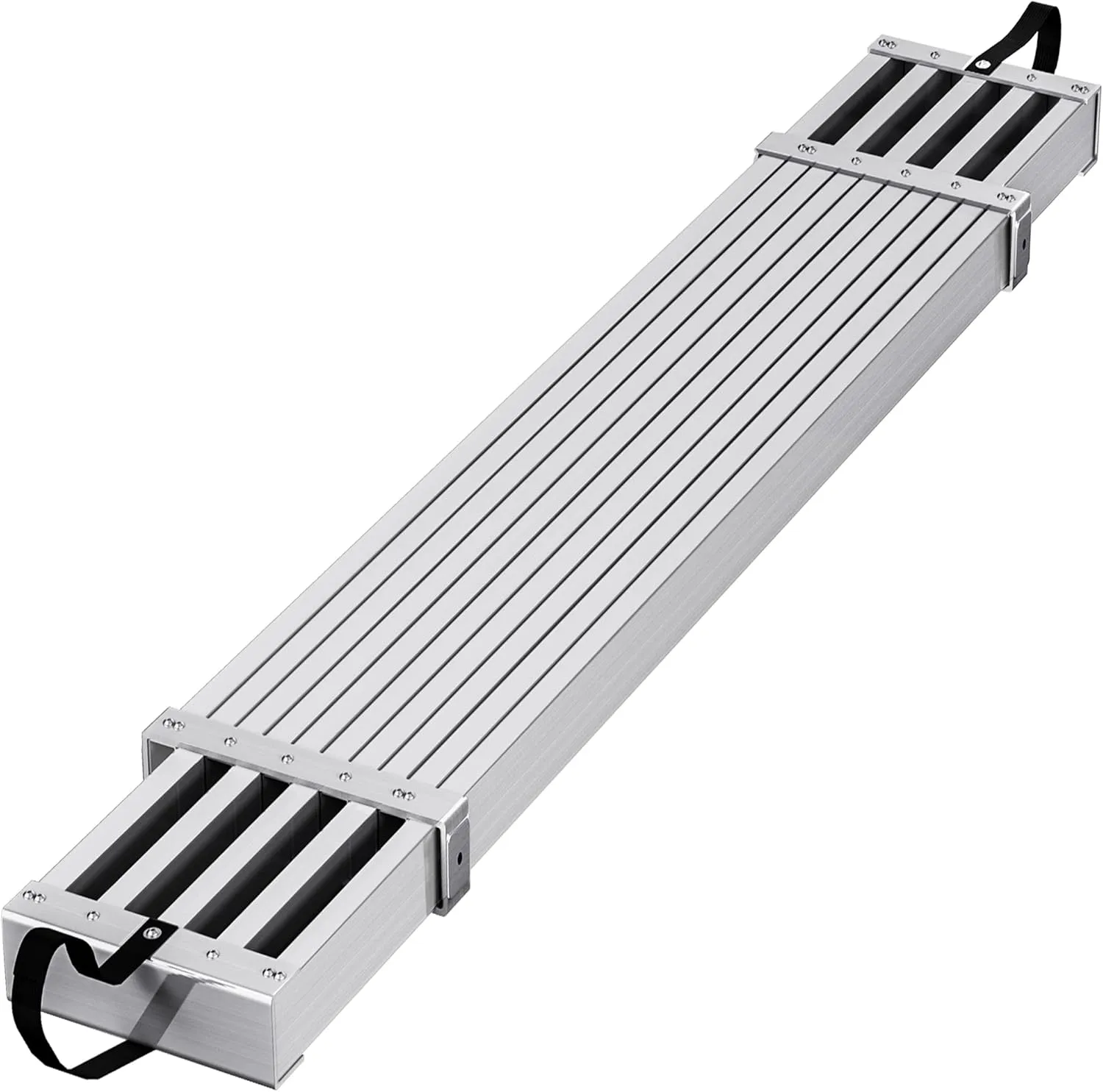 YITAHOME 9-15ft Telescoping Plan,Aluminum Extension Plank 440lbs Capacity, Aluminum Scaffolding Plank with Skid-Proof Platform Scaffold Ladder Accessory
