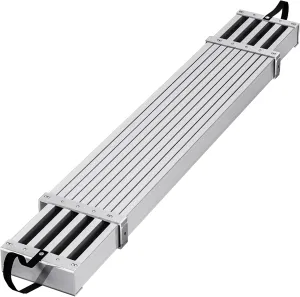 YITAHOME 9-15ft Telescoping Plan,Aluminum Extension Plank 440lbs Capacity, Aluminum Scaffolding Plank with Skid-Proof Platform Scaffold Ladder Accessory