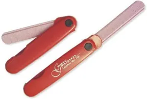 YNR Ceramic Folding Nail File, Girly, Red, Ceramic, Nail File