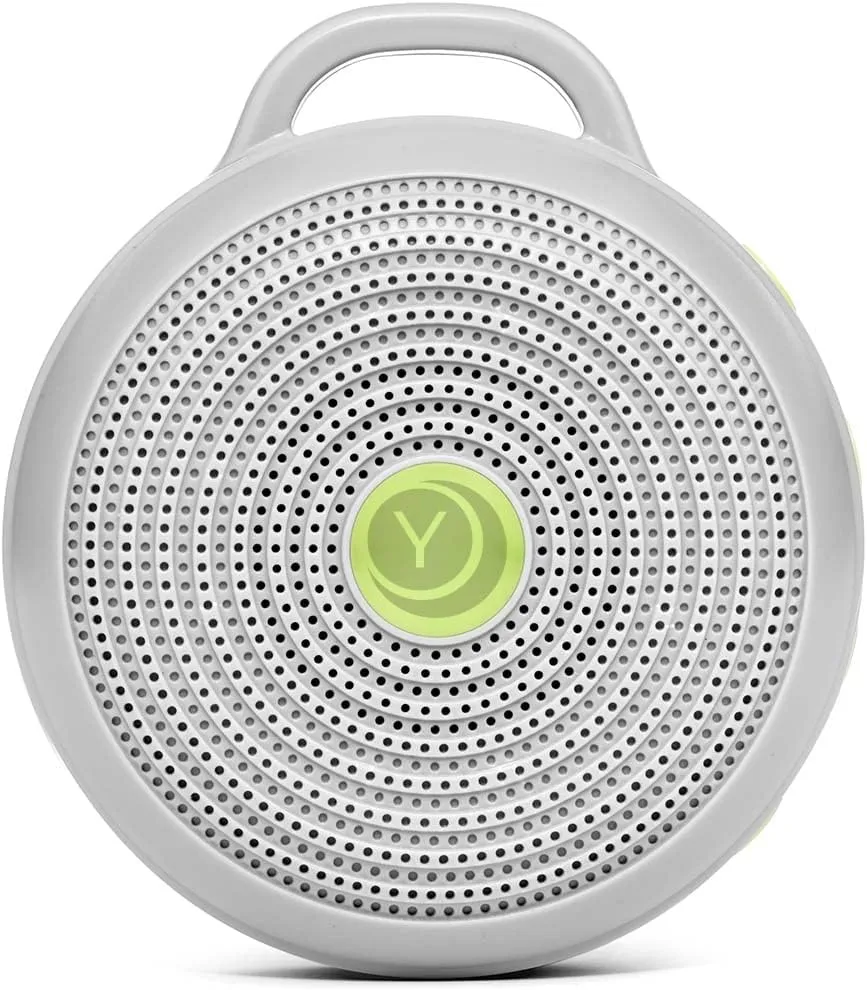 Yogasleep Hushh Portable White Noise Sound Machine for Baby, 3 Soothing Natural Sounds with Volume Control, Compact Size, Noise Canceling for Sleep Aid, Office Privacy, & Meditation, Registry Gift