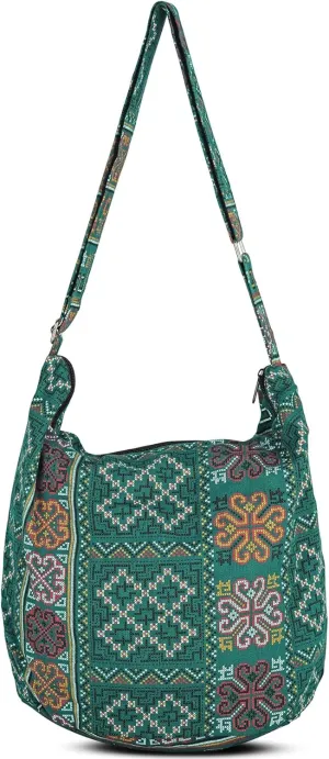 Your Cozy Hobo Sling Bags For Women Crossbody Bag Thai Top Handmade Shoulder Bag with Adjustable Strap