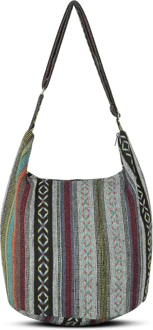 Your Cozy Hobo Sling Bags For Women Crossbody Bag Thai Top Handmade Shoulder Bag with Adjustable Strap