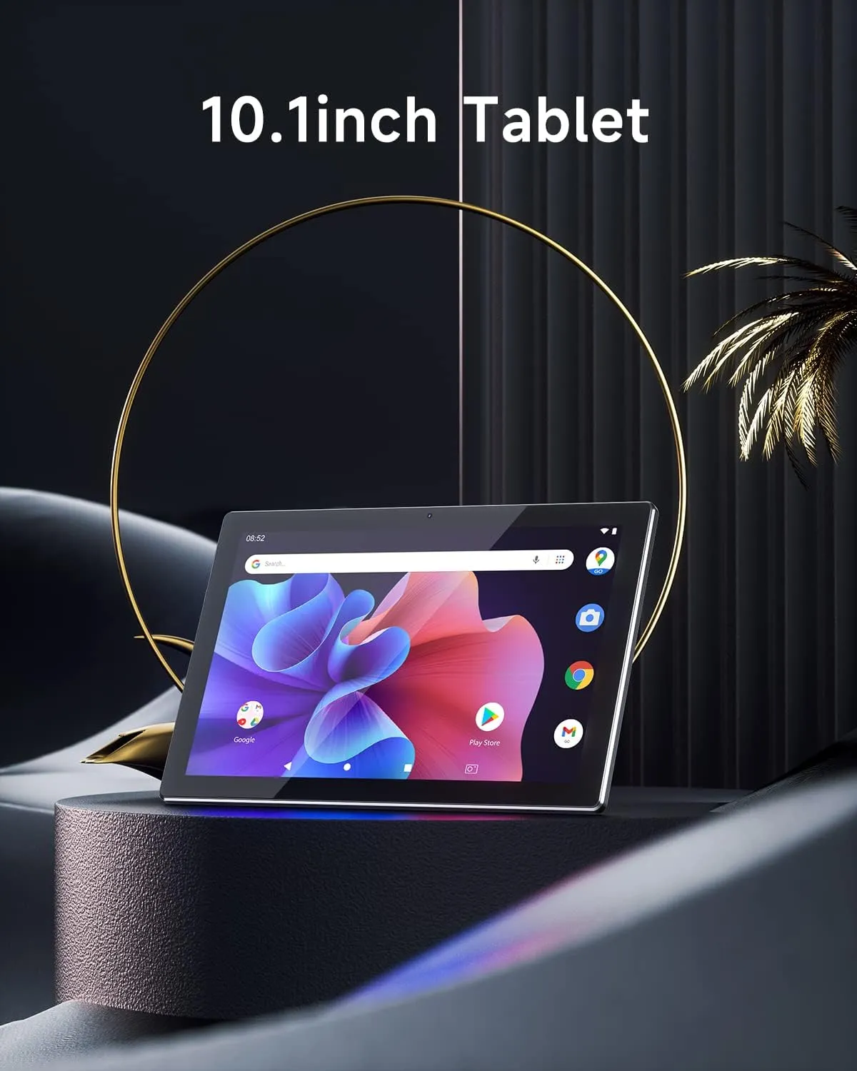 YQSAVIOR Tablet 10.1 inch Android 13, RAM 10GB(4GB 6GB Expand)  64GB ROM 1TB Expandable Computer Tablets PC, MTK8768 Octa-CORE 2.2GHZ, IPS 1280 * 800 Screen, 2 8MP Dual Camera, WiFi, BT, Black