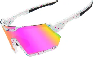 Z87 Sunglasses for Men Women Safety Sports Sunglasses for Running Cycling ANSI Z87 TR90 Frame UV400 Protection 8001