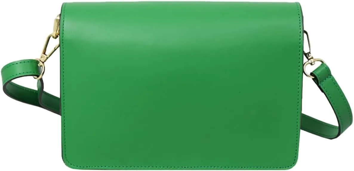 Zaniah Shoulder Bag, Genuine Leather Made in Italy