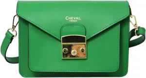 Zaniah Shoulder Bag, Genuine Leather Made in Italy
