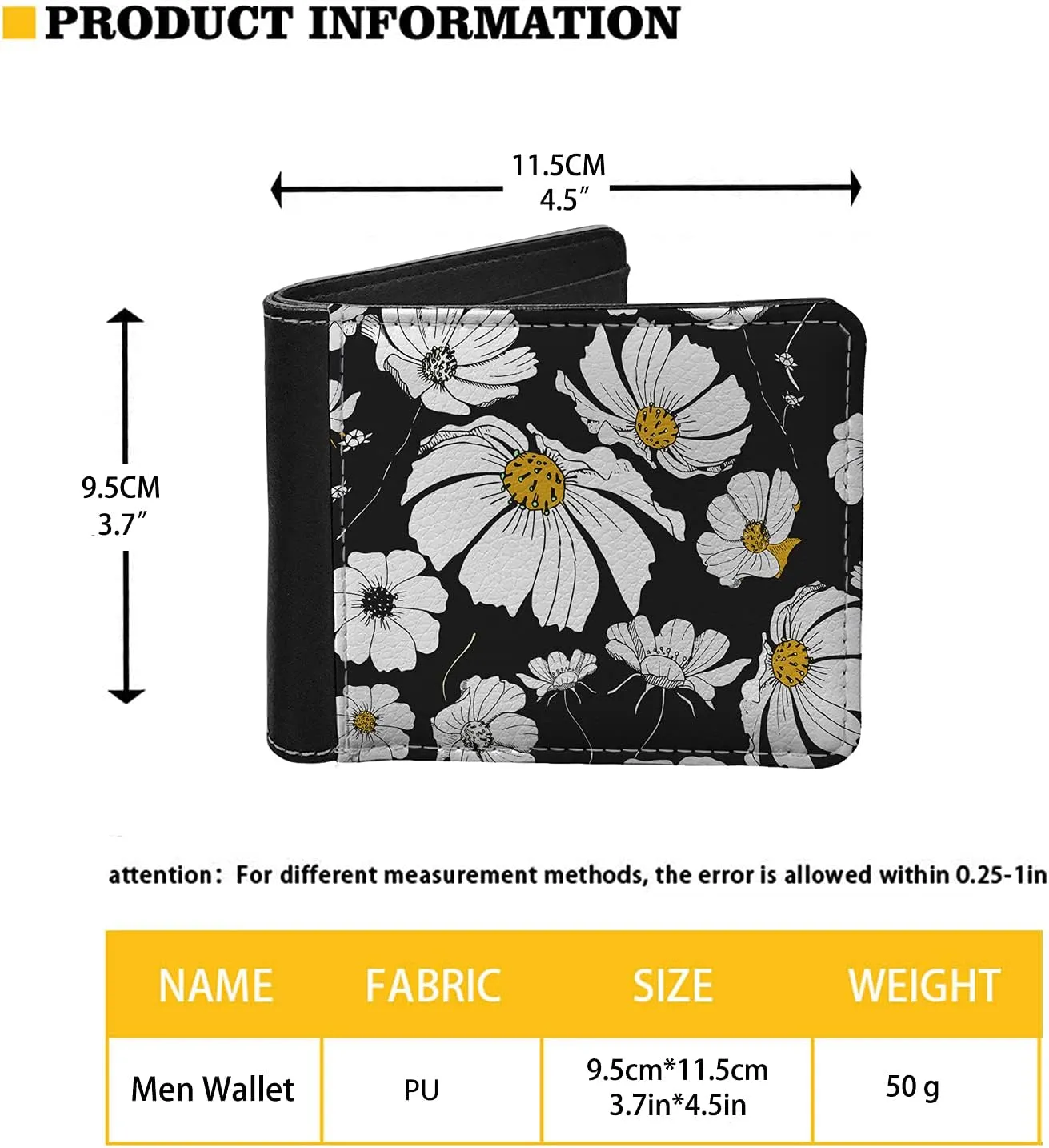 ZFRXIGN Camo Tree Billfold Wallet for Men Women Purse Brown Camouflage Money Clip Clutch Credit Cards Holder Cash Organizer Foldable