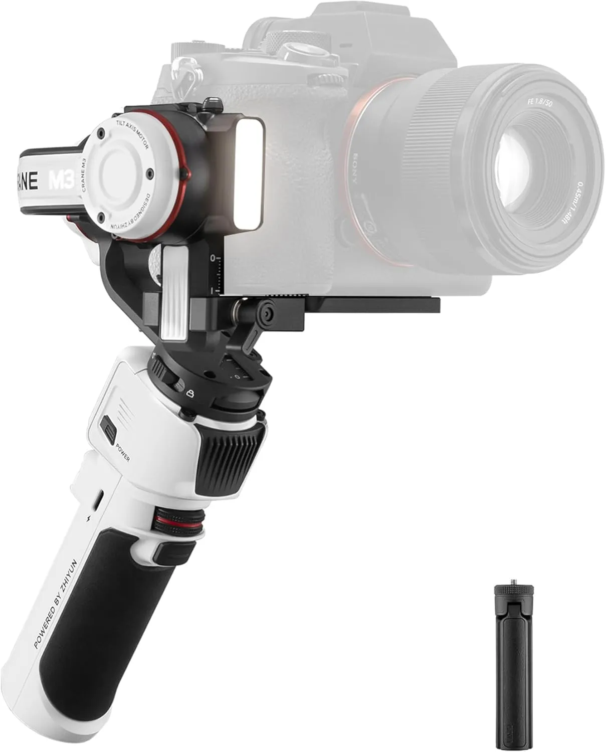Zhiyun Crane M3 Handheld 3-Axis Camera Gimbal Stabilizer, Gimbal Stabilizer for Mirrorless Camera, Gopro, Action Camera, Smartphone