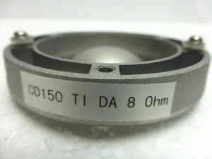 ZXPC Diaphragm Replacement for Fane CD-150, Replacement for Turbosound MD-2151 Driver 8 ohms Titanium